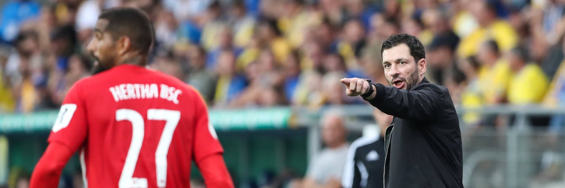 Hertha-Trainer Sandro Schwarz grübelte nach dem 1:1 in Mainz das ganze Wochenende, ob er nicht lieber Prince Boateng eingewechselt hätte. 