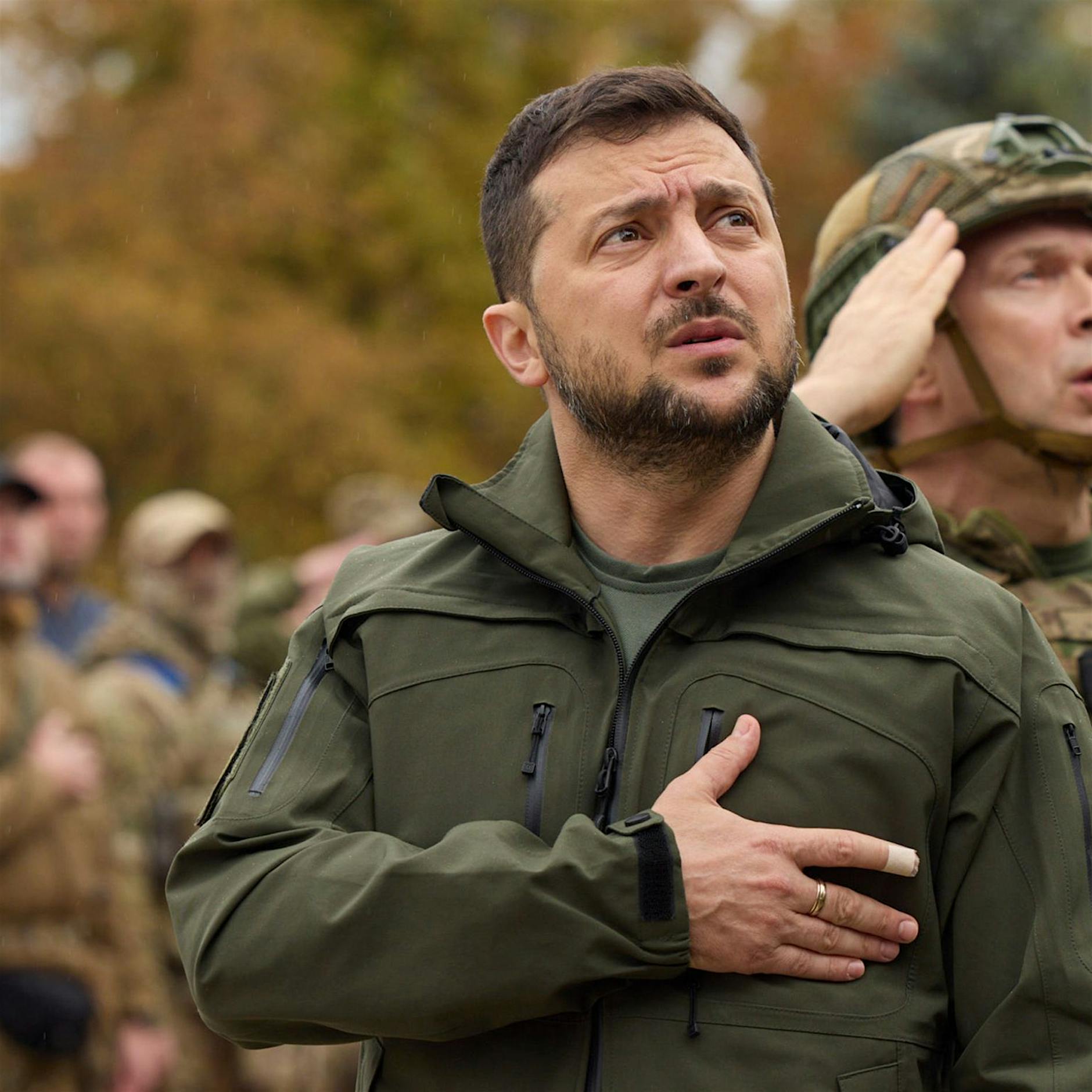 Selenskyj spricht von Ruhe vor dem Sturm