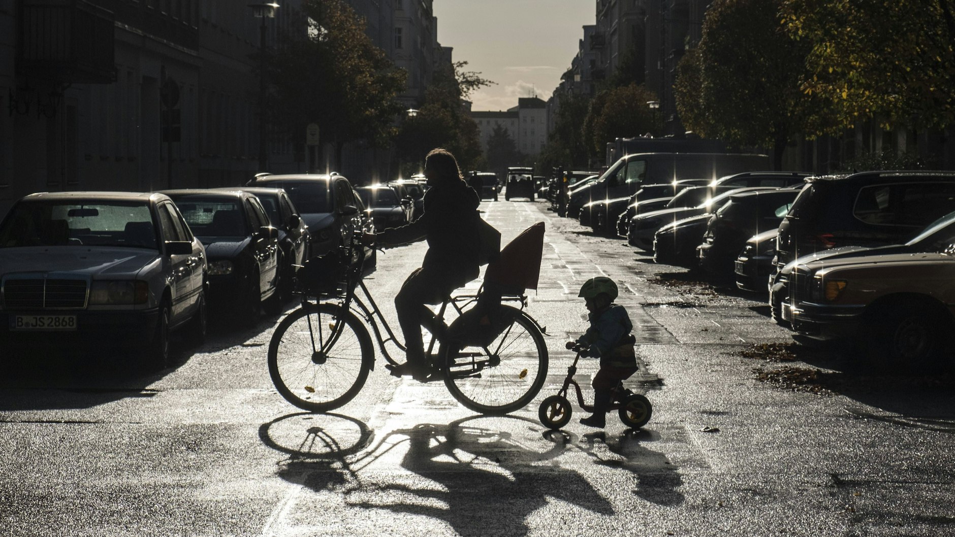 Radfahren in Berlin geht auch entspannt. 
