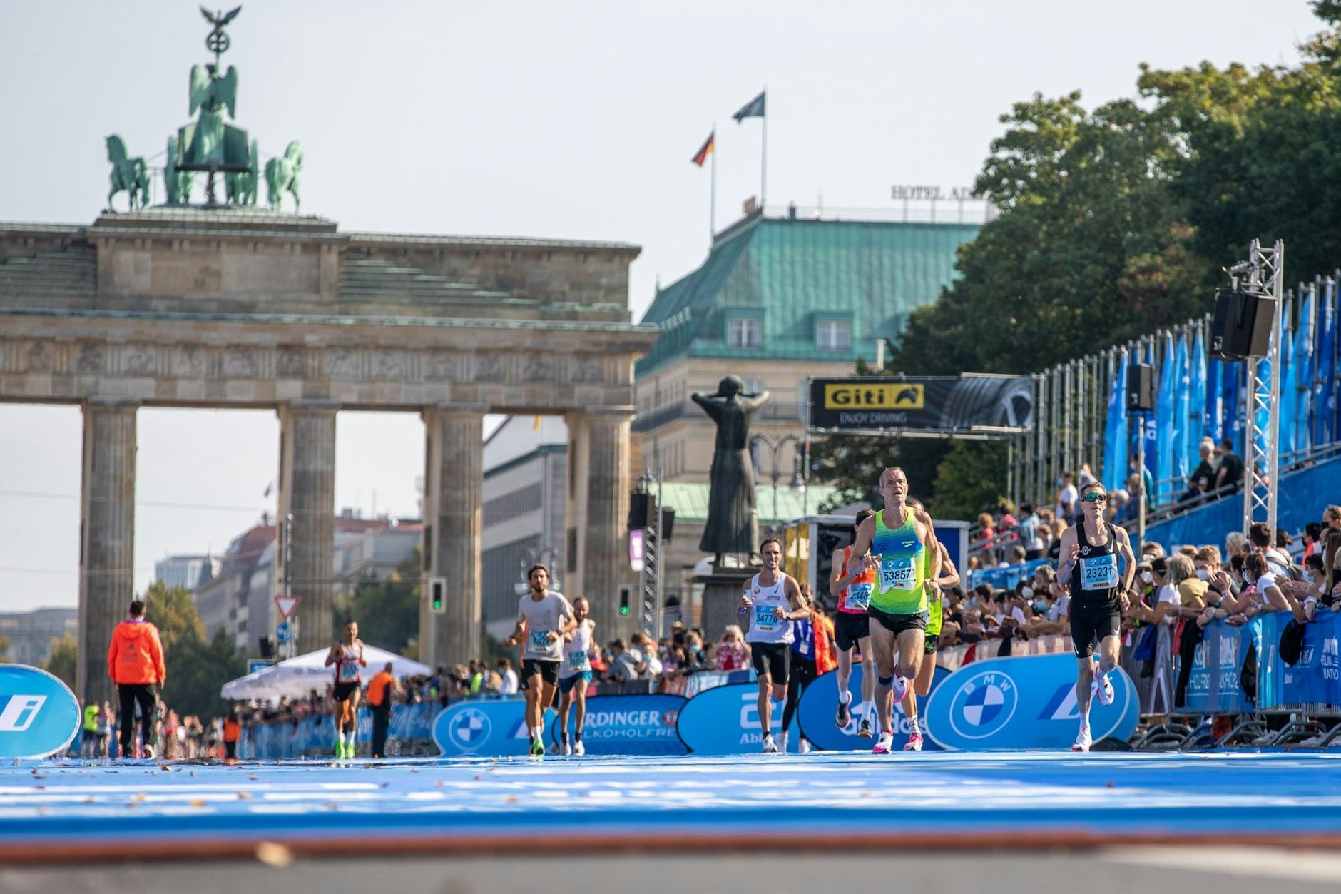 Der Berlin-Marathon findet jedes Jahr statt. Letztes Jahr noch unter Einhaltung der Corona-Schutzmaßnahmen.&nbsp;