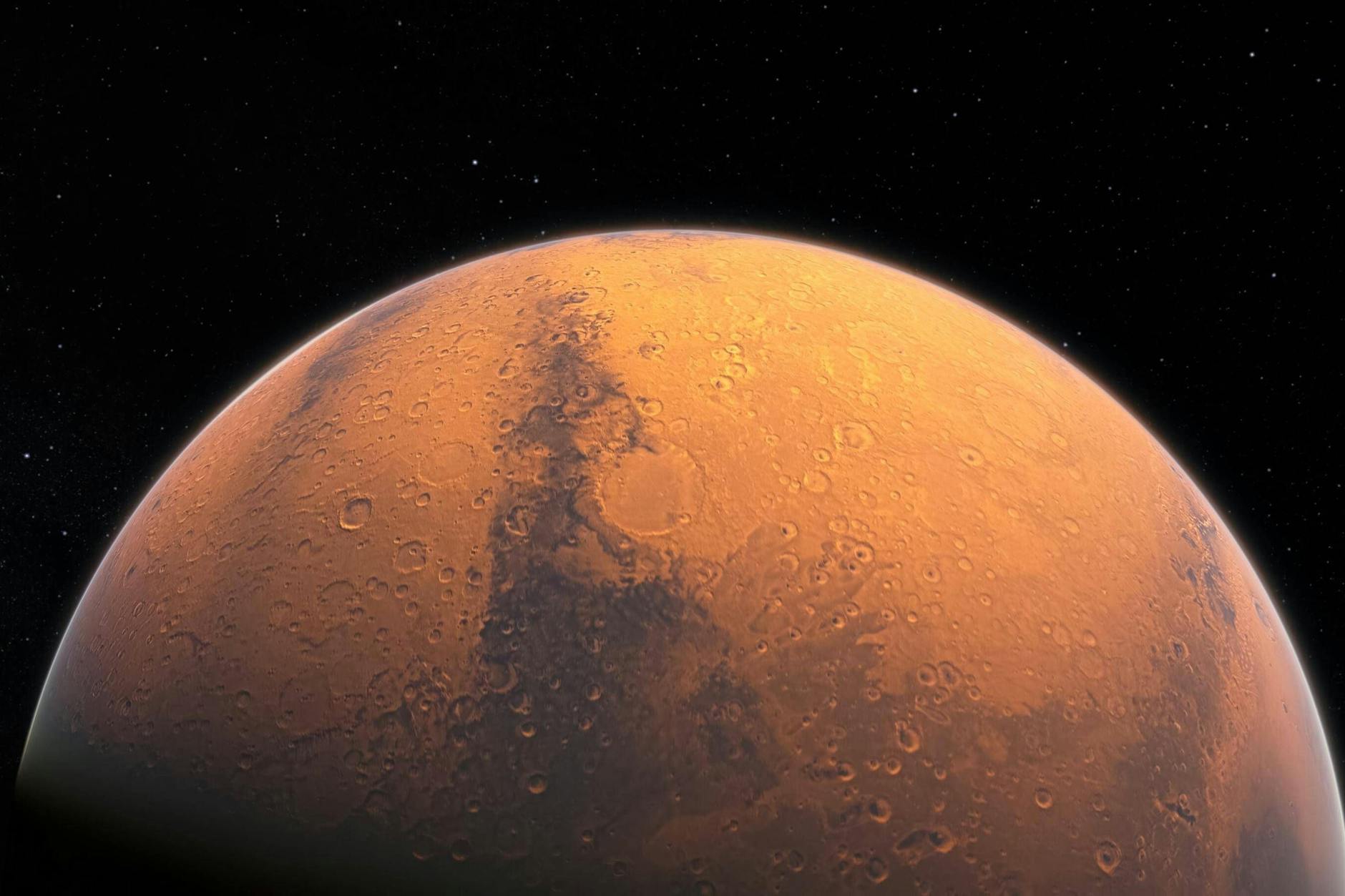 Der Mars gilt als besonders heller Nachbarplanet der Erde – das Webb-Teleskop stellte dies vor neue Herausforderungen (Symbolbild).