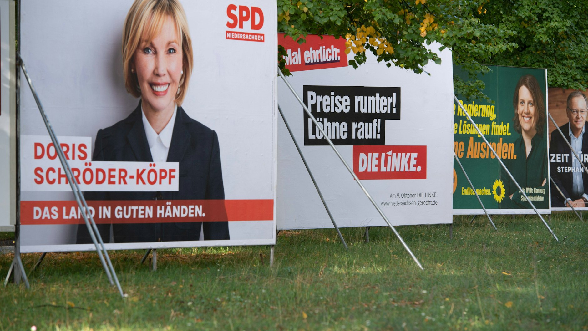 Doris Schröder-Köpf tritt bei den Landtagswahlen in Niedersachsen für die SPD an.