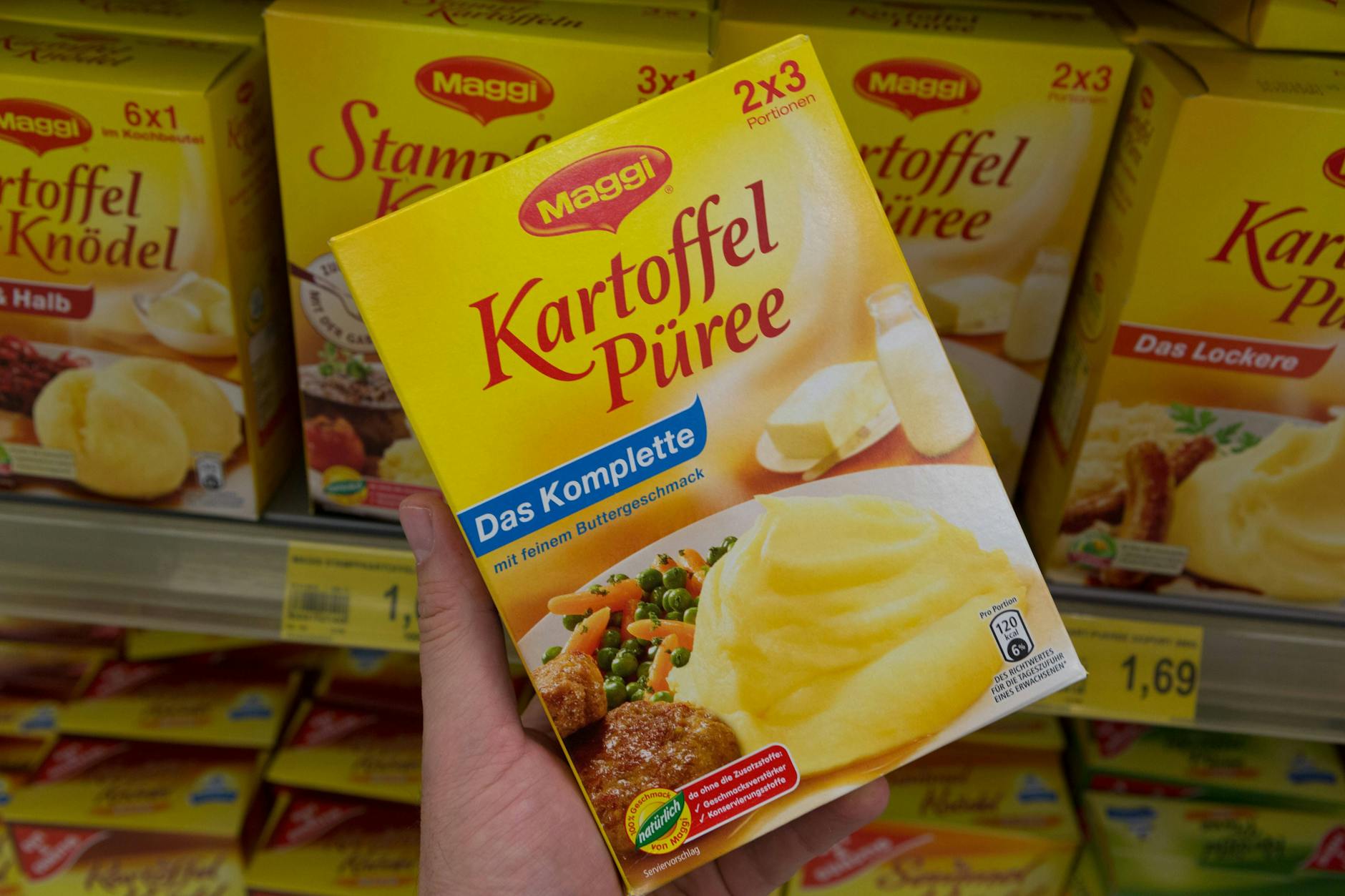 Geh ja mal gar nicht: Fertigpüree von Pfanni ist eine Todsünde, sagt unser Koch Felix Hanika.