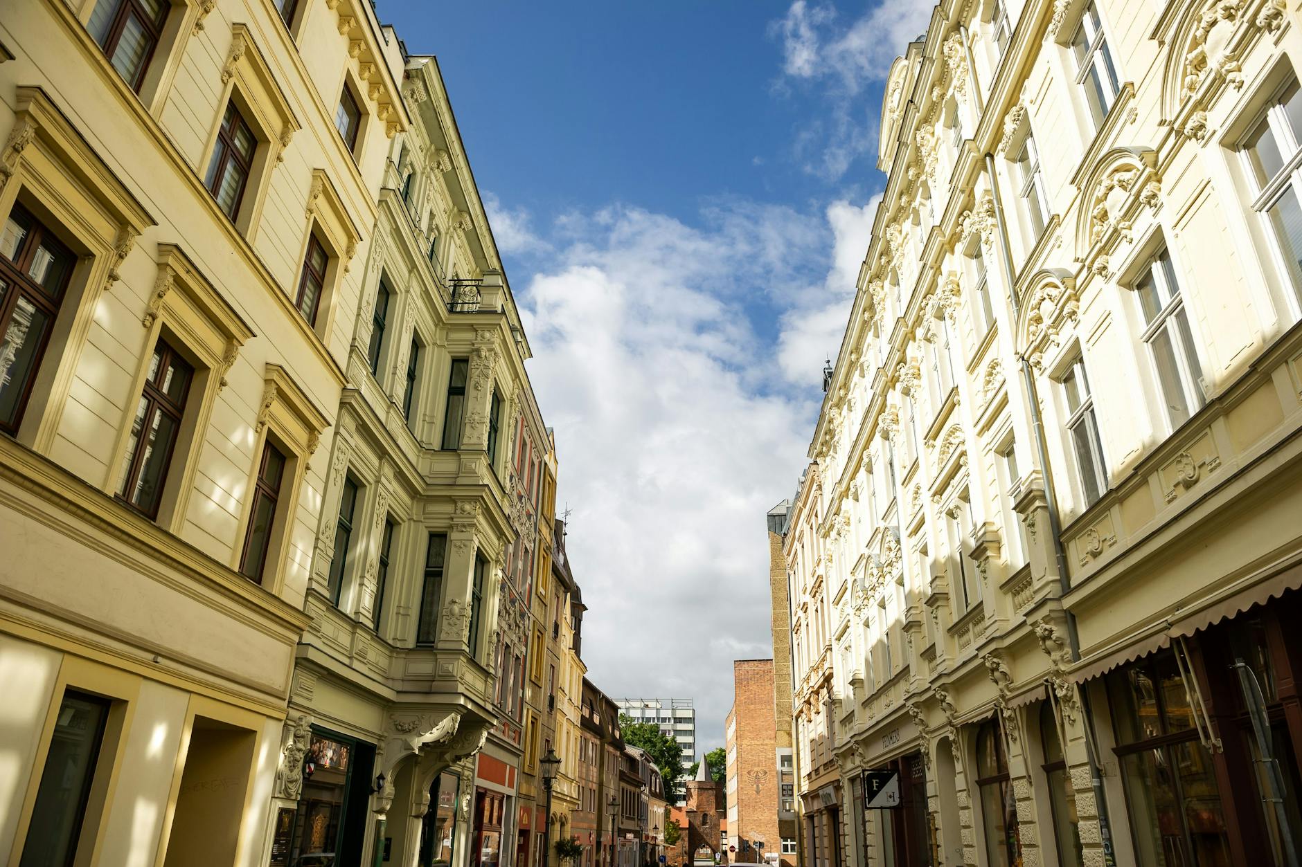 Die Altstadt von Cottbus ist inzwischen komplett durchsaniert.