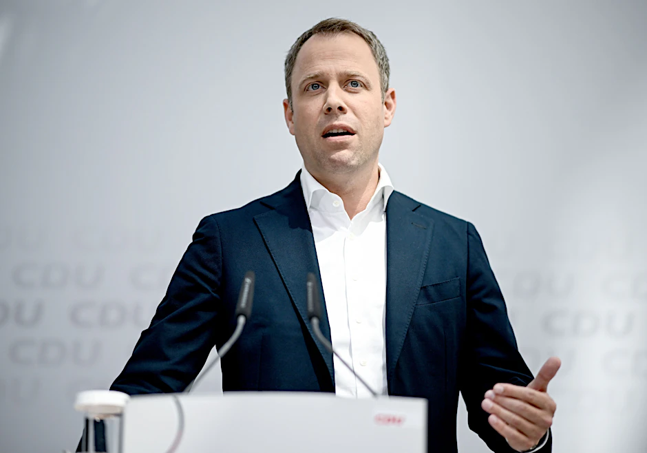 CDU-Generalsekretär Mario Czaja glaubt, dass Grüne und FDP der Panzerlieferung zustimmen werden.