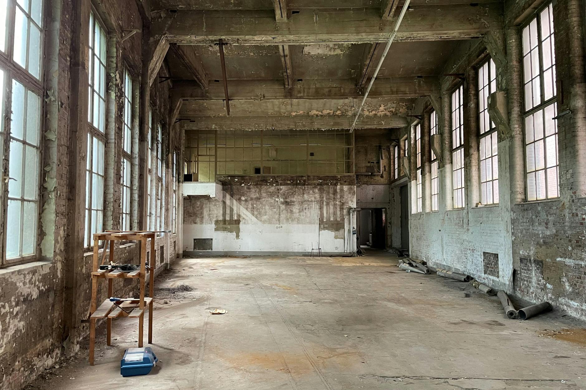 Eine Kathedrale von Raum: Und hier soll im kommenden Jahr das neue Atomino eröffnen.