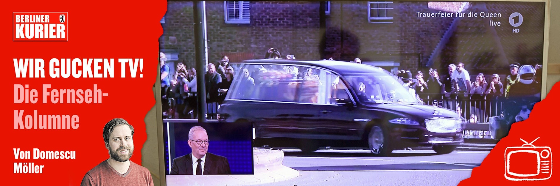 Die Beerdigung der Queen war ein Riesen-Spektakel auch für die deutschen Fernsehsender.