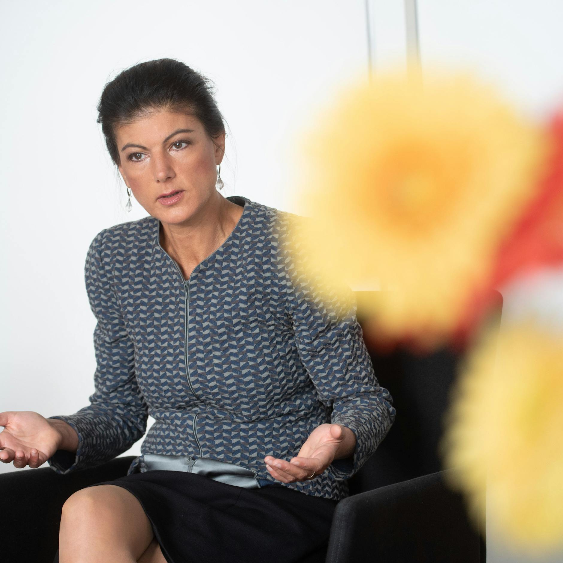 Sahra Wagenknecht im Interview mit der Berliner Zeitung: „Die Linke müsste längst zweistellige Ergebnisse haben.“ 