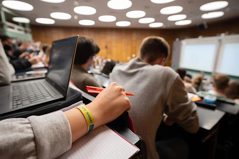 Studenten in einer Vorlesung