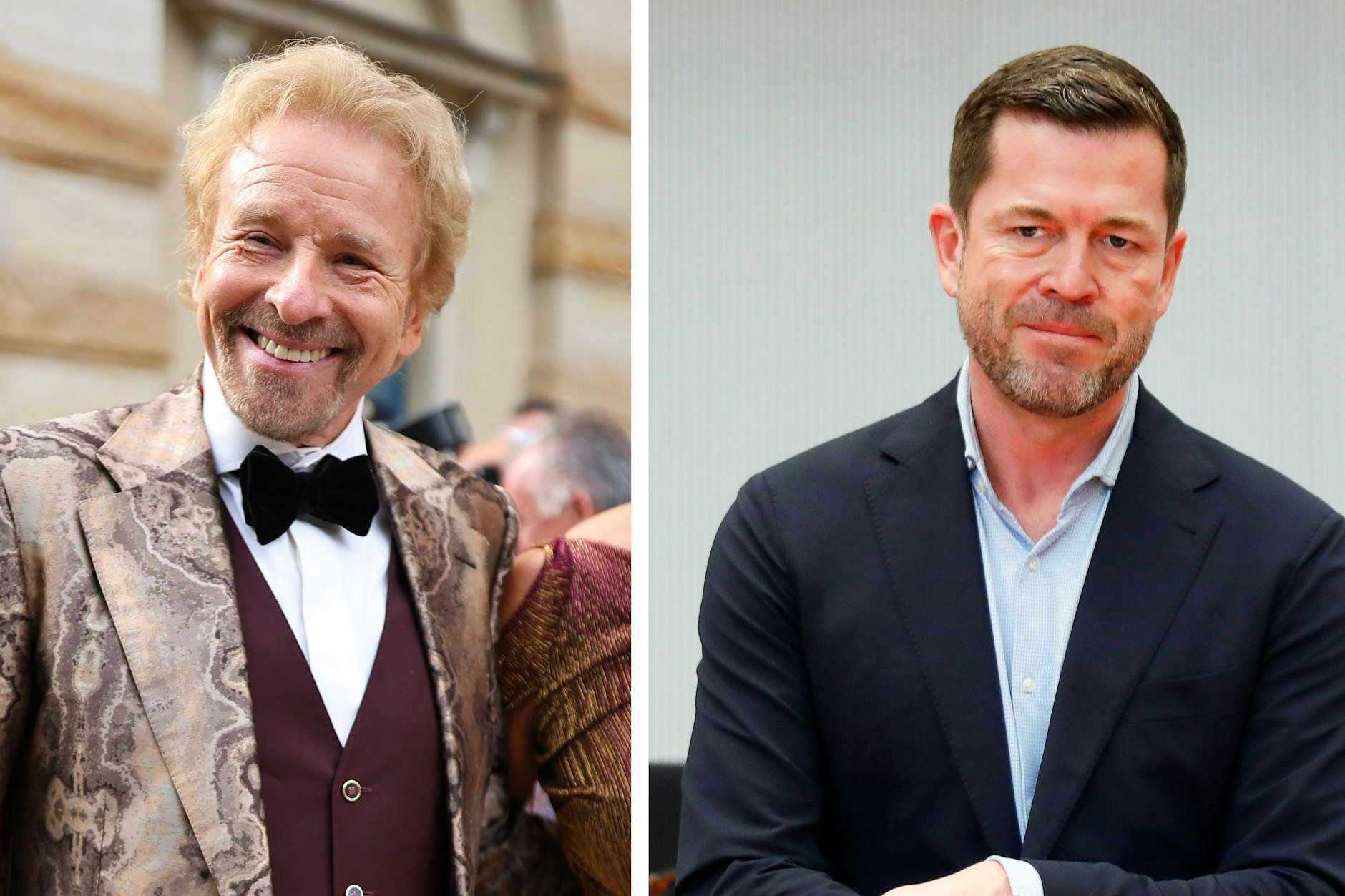 Die RTL-Retter: Thomas Gottschalk und Karl-Theodor zu Guttenberg.