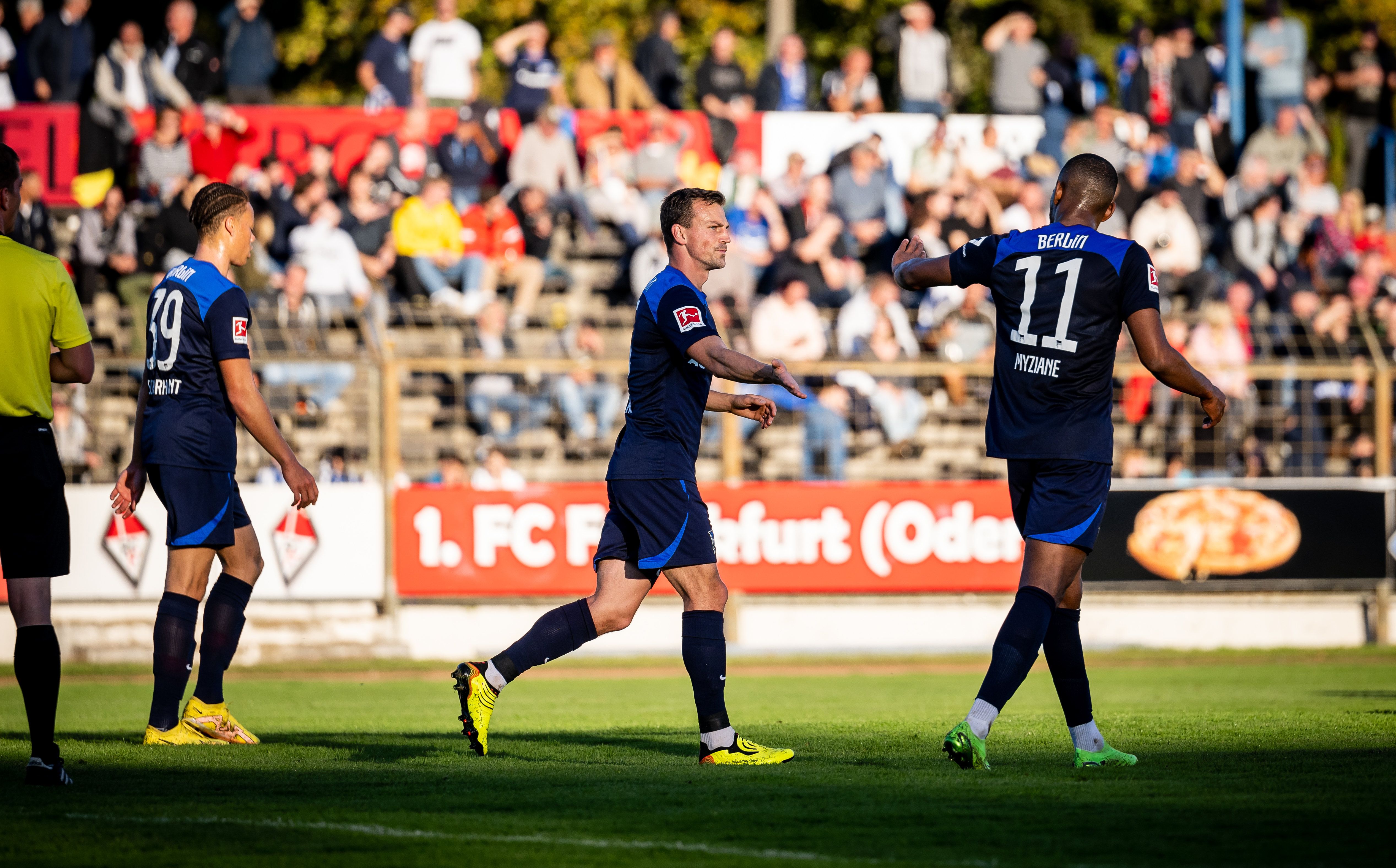 Image - Auftrag erfüllt: Hertha BSC ballert sich den Krebs-Schock um Boëtius von der Seele!
