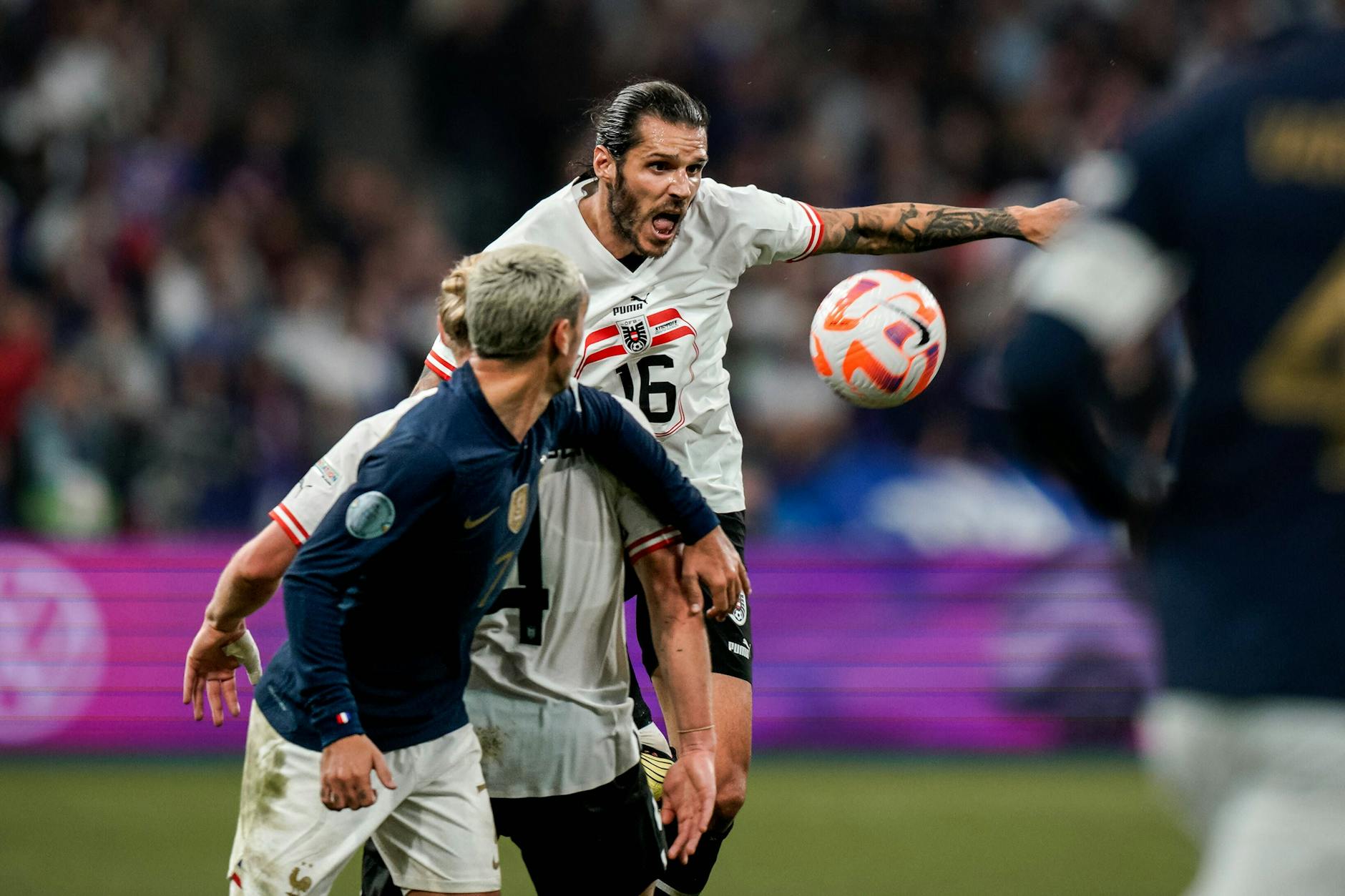 Unions Kapitän Christopher Trimmel verlor mit Österreich in Paris mit 0:2 gegen Weltmeister Frankreich.