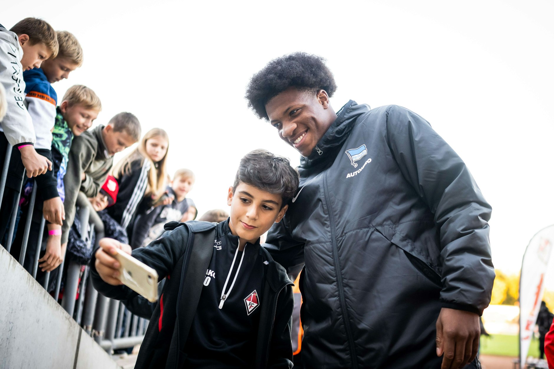 Fan-Liebling und Stürmer Jessic Ngankam (22) feierte nach erneuter Knie-OP ein gelungenes Comeback beim 1. FC Frankfurt.&nbsp;