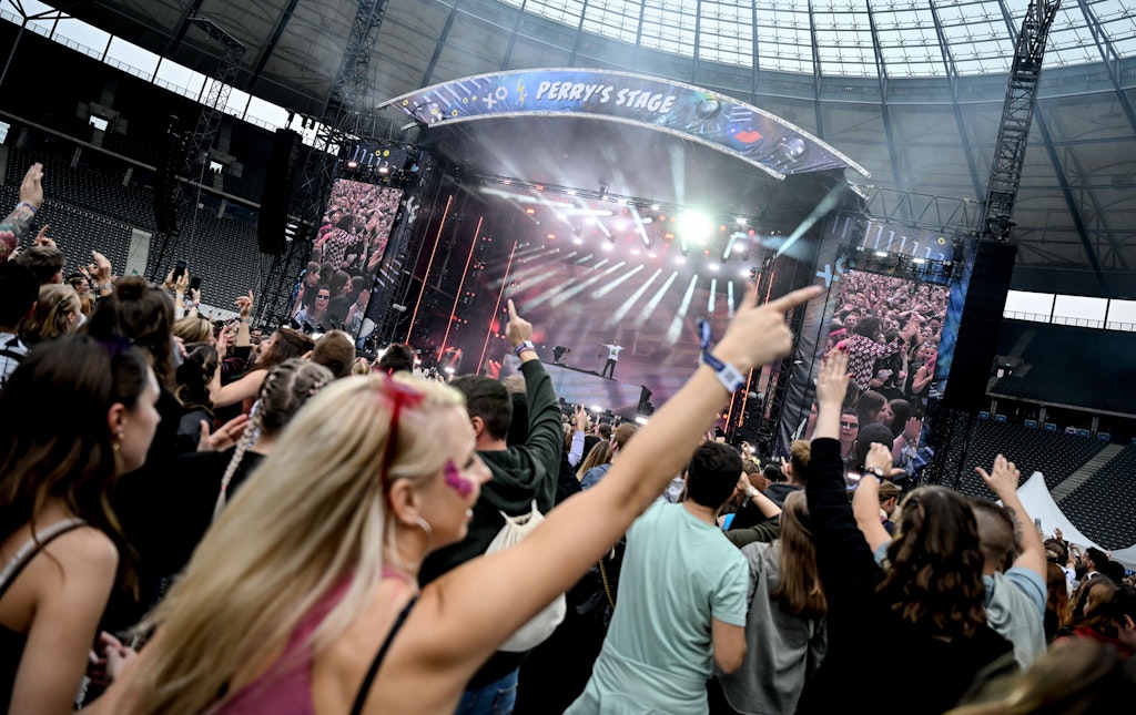 Lollapalooza Tausende feiern im Berliner Olympiastadion