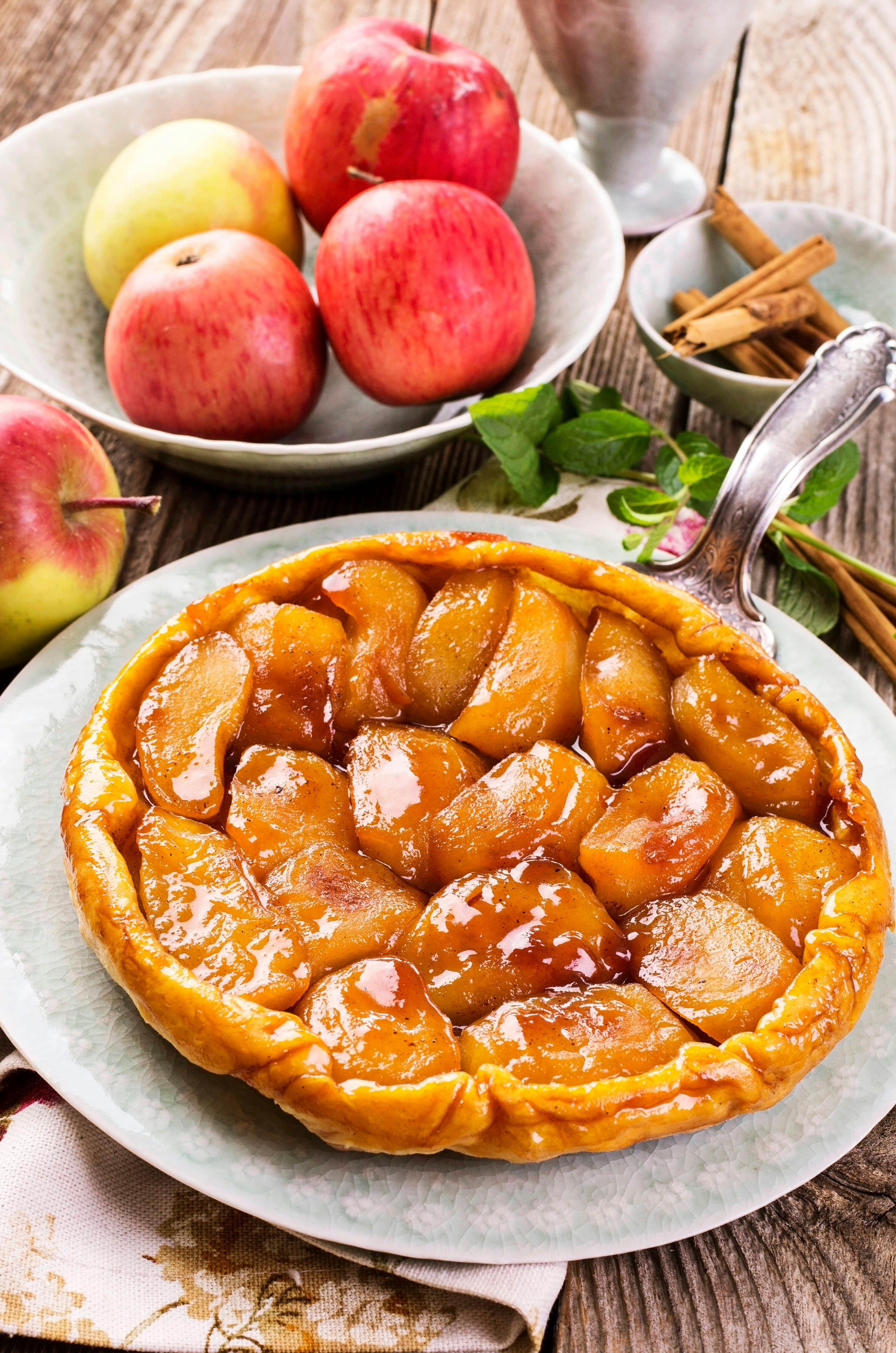 Raffinierter Apfelkuchen aus Frankreich: Kennen Sie schon „Tarte Tatin ...