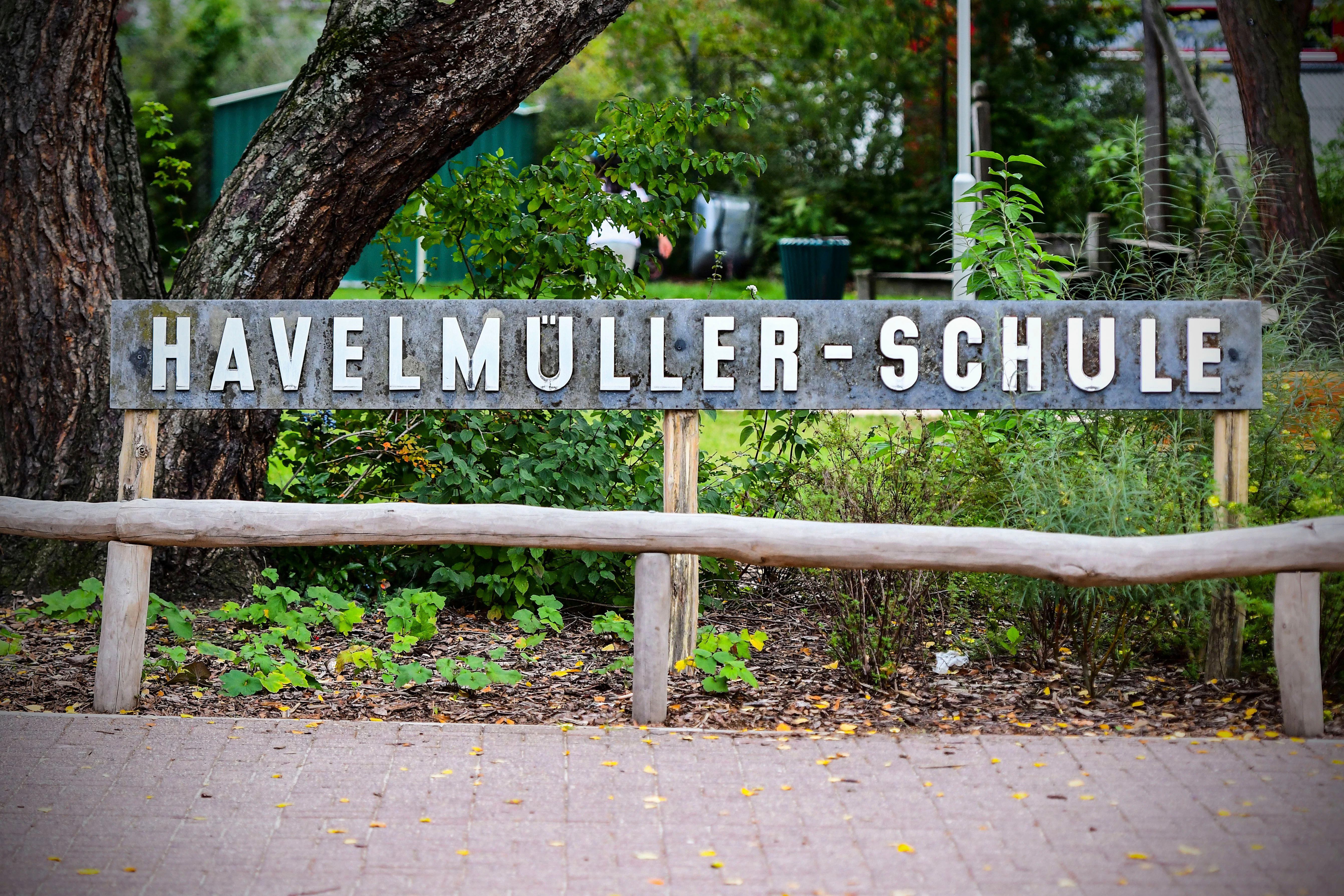 Eingang der Havelmüller-Schule in Tegel Süd.&nbsp;