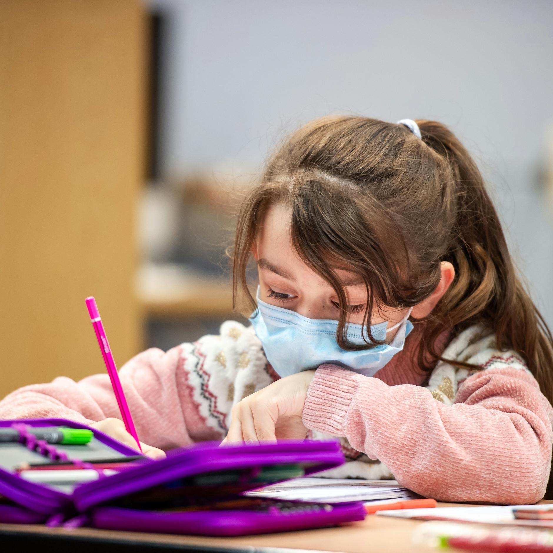 Image - Herbst und Winter: Lehrerverbände wollen Maskenpflicht für Grundschüler