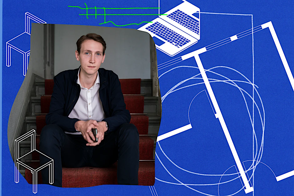 Nils Schniederjann programmierte einen Bot, durch den neue Wohnungsangebote automatisch angefragt wurden.