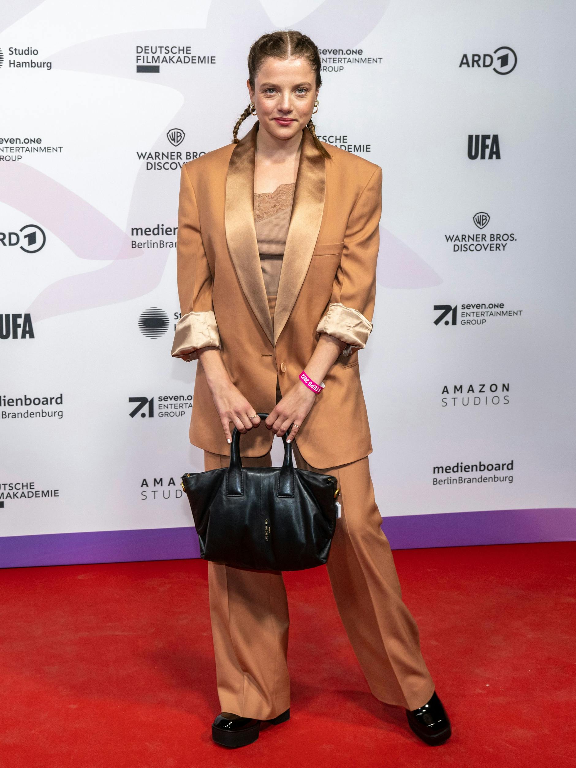 „First Steps“: Auch Schauspielerin Jella Haase schaute sich an, was der Filmnachwuchs so zu bieten hat.