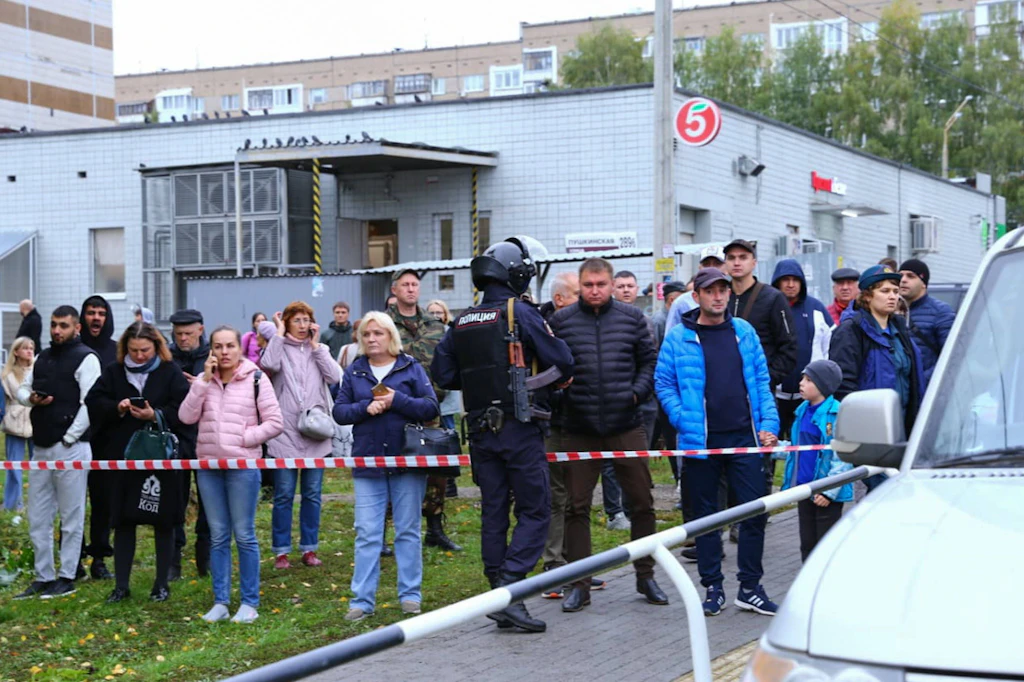 Schießerei an russischer Schule: Kreml bezeichnet die Bluttat als Terrorakt