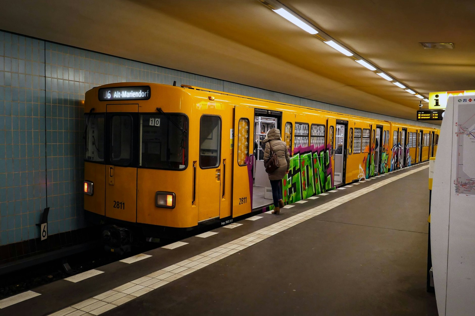 U6 fährt nach Kabeldiebstahl wieder im gewohnten Takt