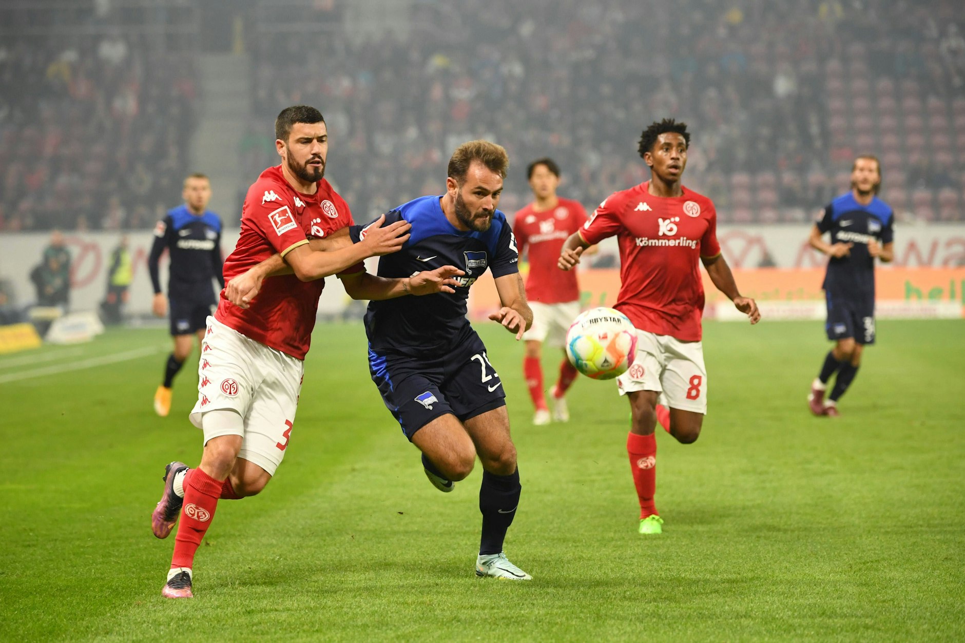 Hat gelernt, sich bei Hertha BSC durchzusetzen: Mittelfeldmann Lucas Tousart (25).&nbsp;