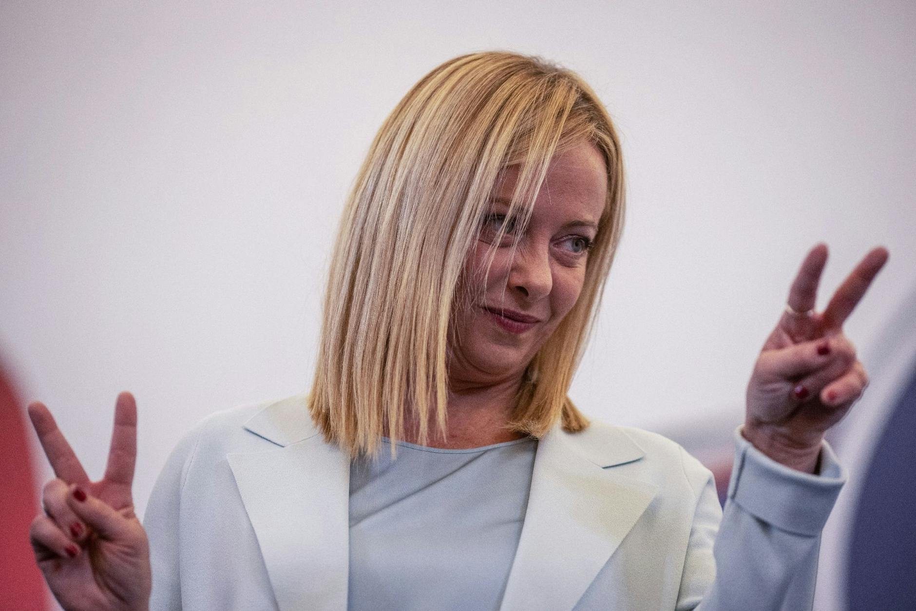 Giorgia Meloni ist die Wahlsiegerin in Italien.
