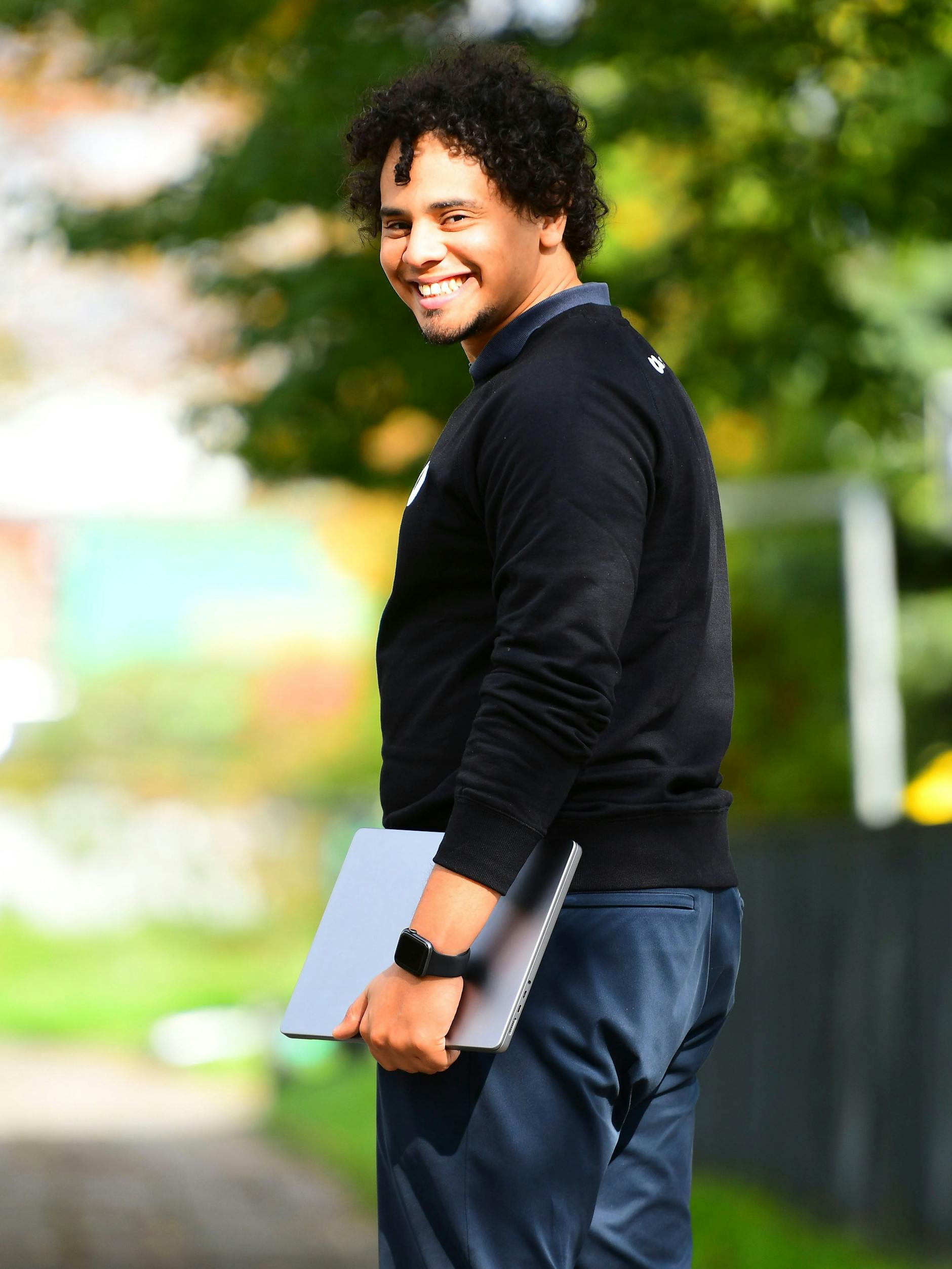 Der gebürtige Kubaner José (29) nahm an einem Programmierer-Kurs teil. 