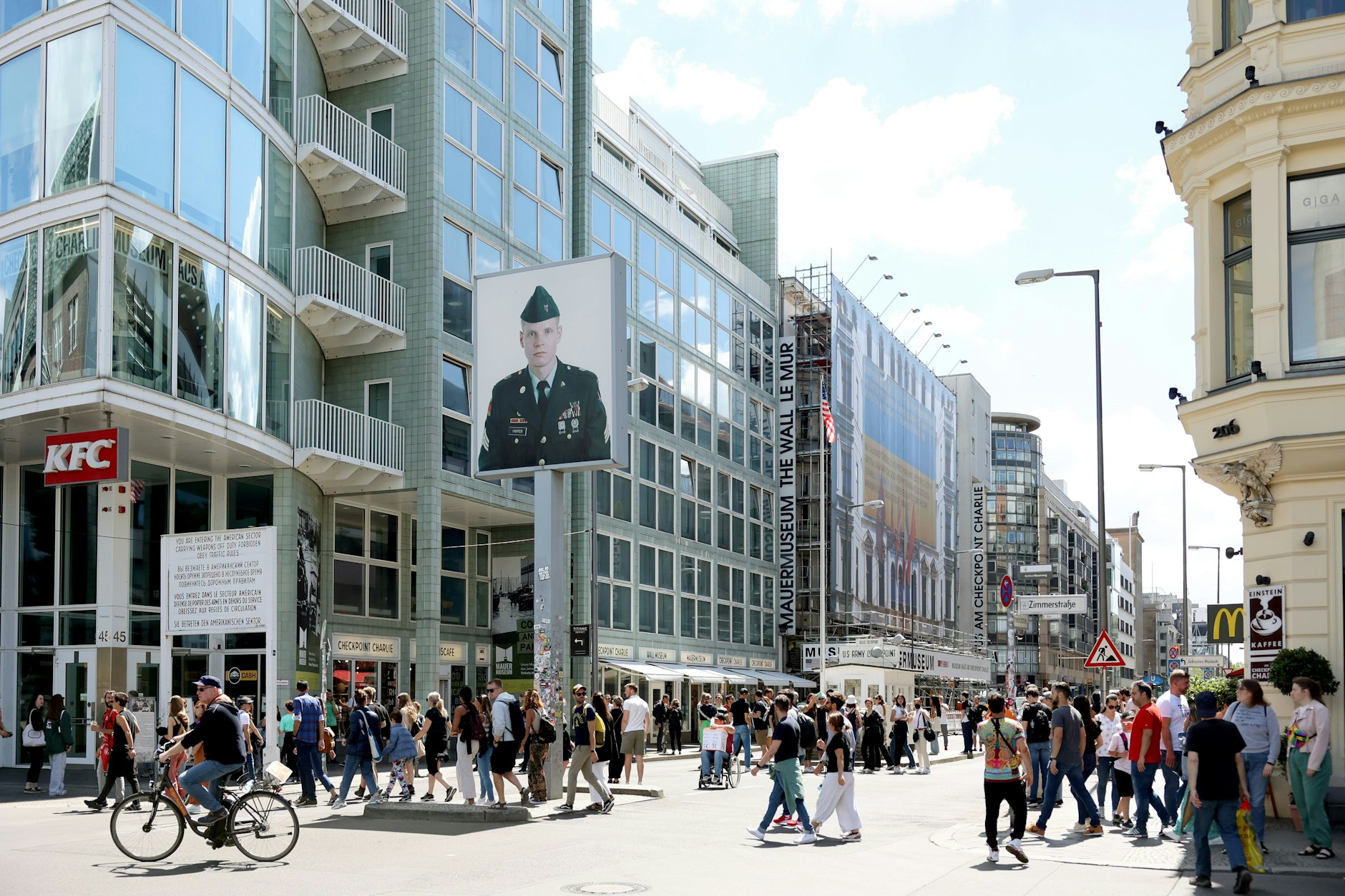 Das Gelände am Checkpoint Charlie soll umgestaltet werden.