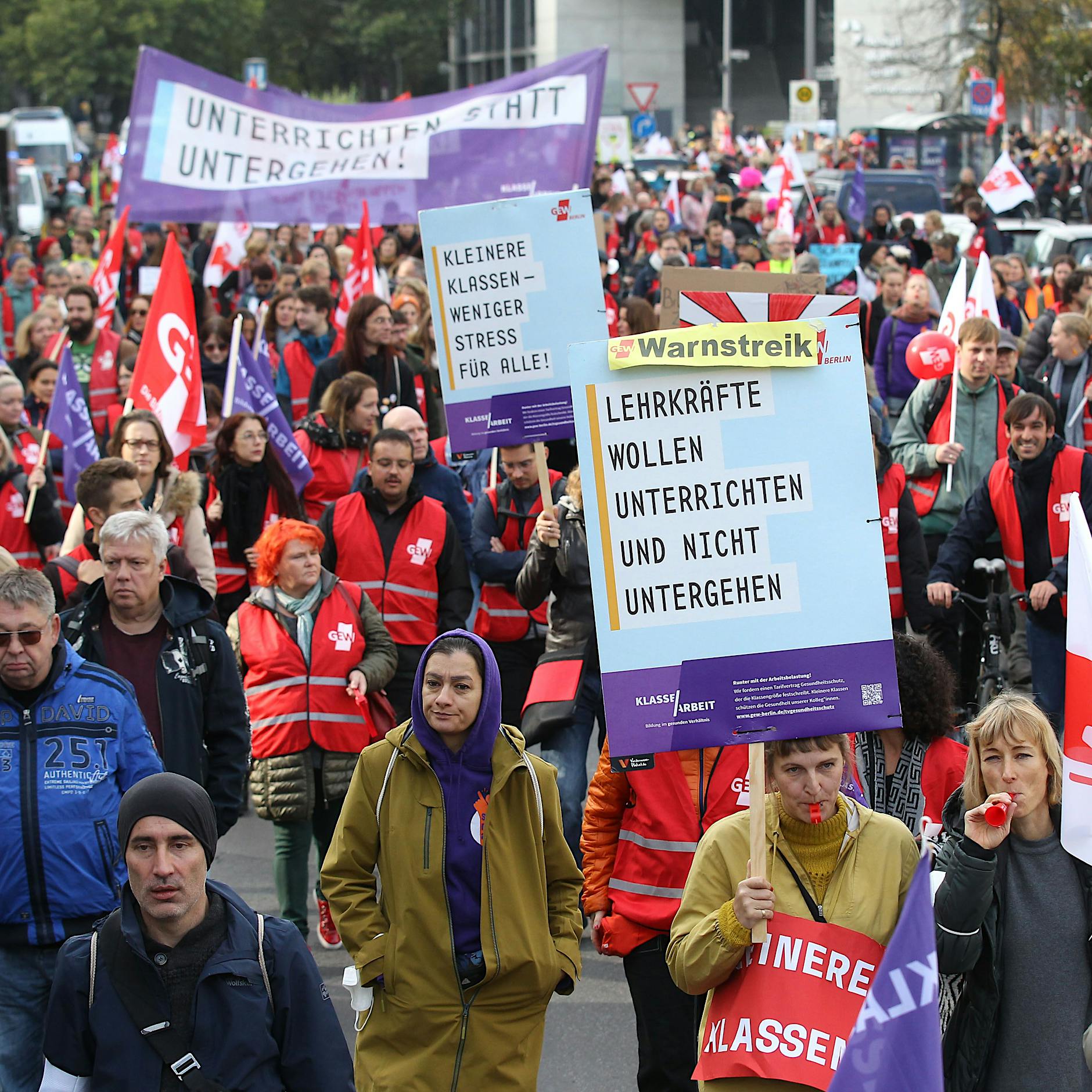 Lehrerstreik in Berlin: Der Schulwahnsinn treibt sie in den Burn-out