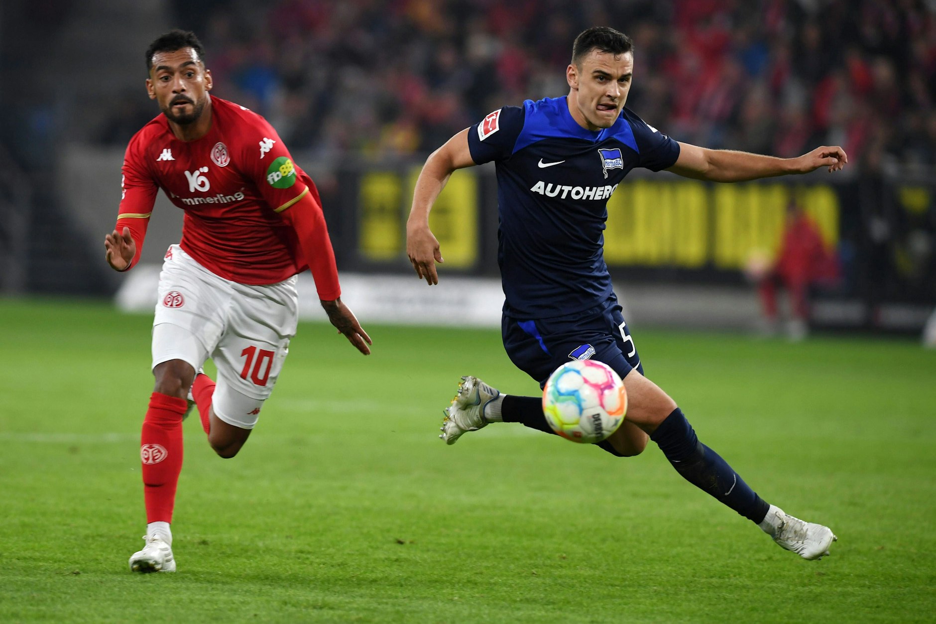 Herthas neuer Verteidiger wackelte zunächst gewaltig, zeigte aber zuletzt beim 1:1 in Mainz, dass er Hertha BSC helfen kann.