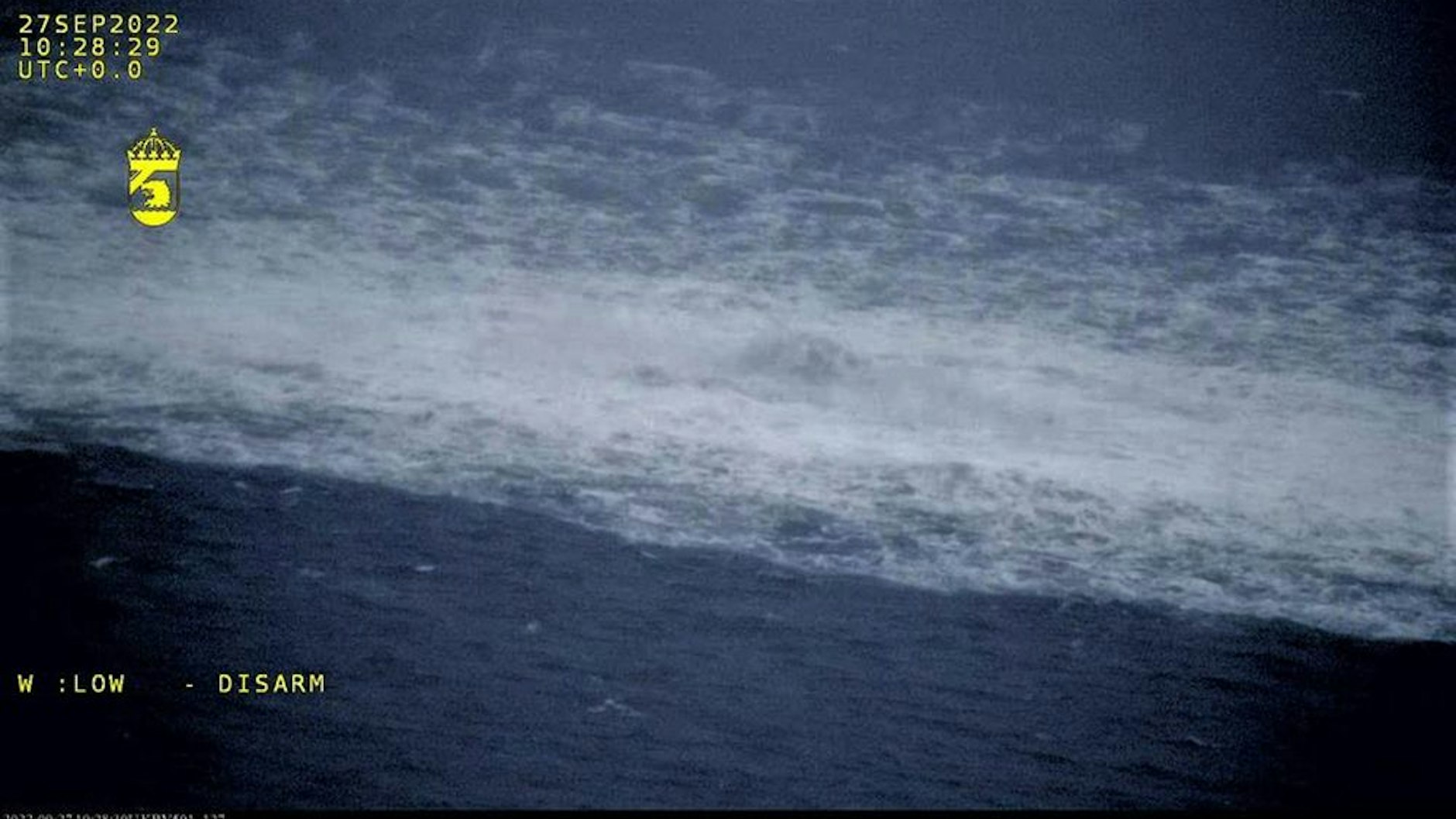 Gas strömt aus einer Nord-Stream-Pipeline, bis Sonntag werden die Röhren leer sein.