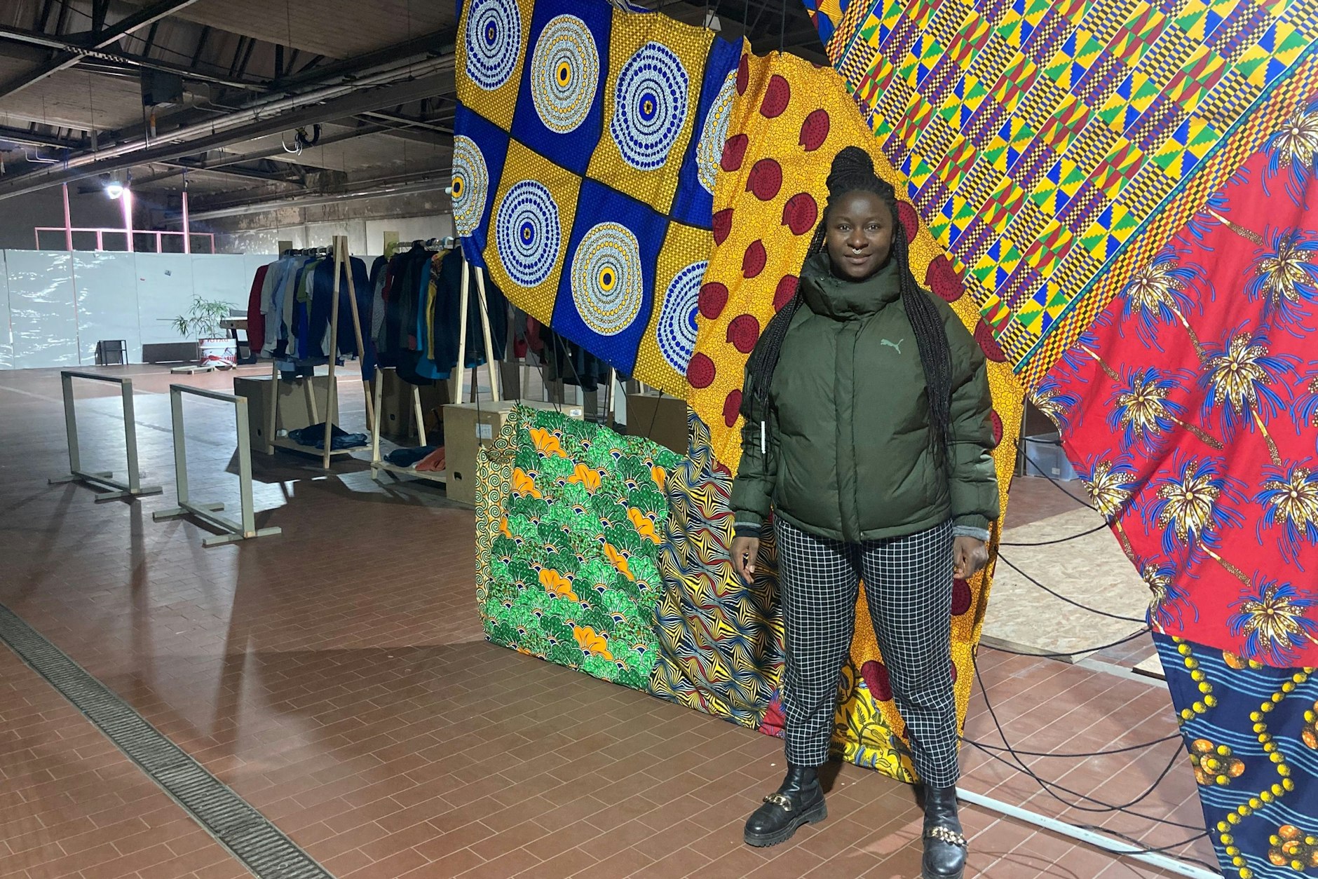 Kahbit Ebob Enow in der Kreuzberger Zentrale des Tubman Networks.