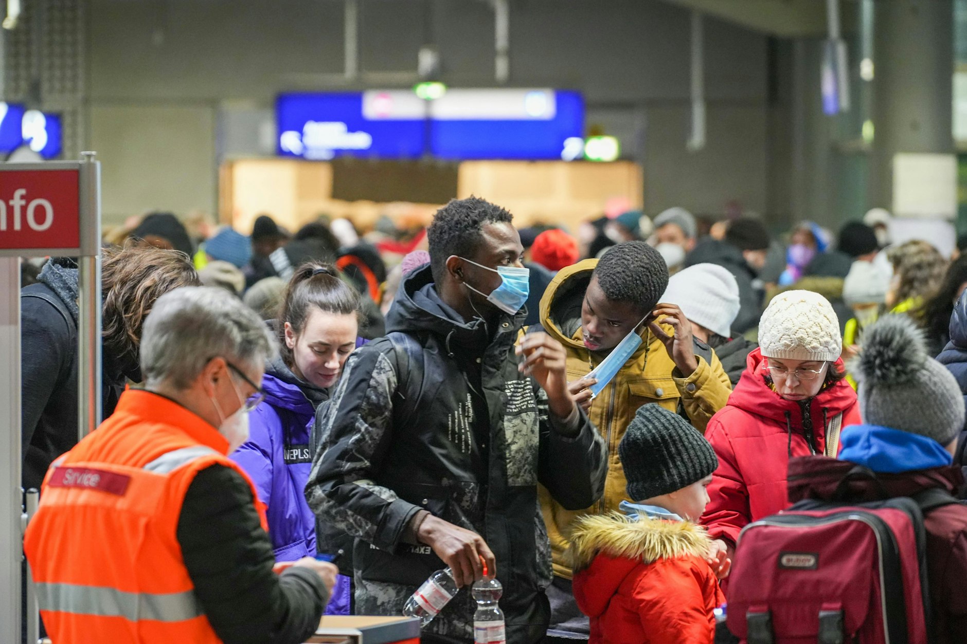 Mehrere ukrainische Städte waren beliebte Ziele für Studenten aus Ländern in Asien und Afrika, die nun fliehen mussten.