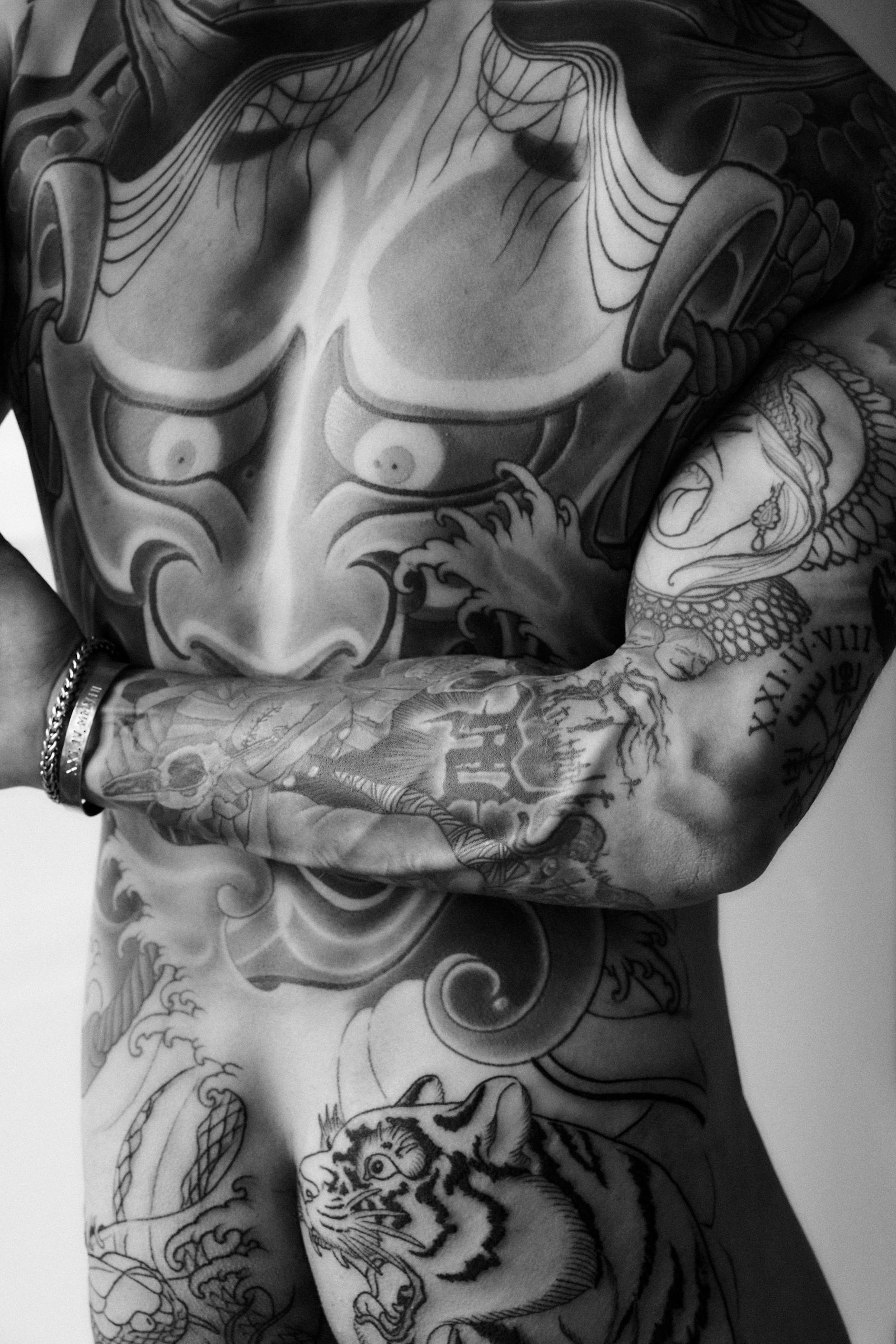 Ein schöner Rücken: „Benjamin Kühnemund“, Berlin 2022.