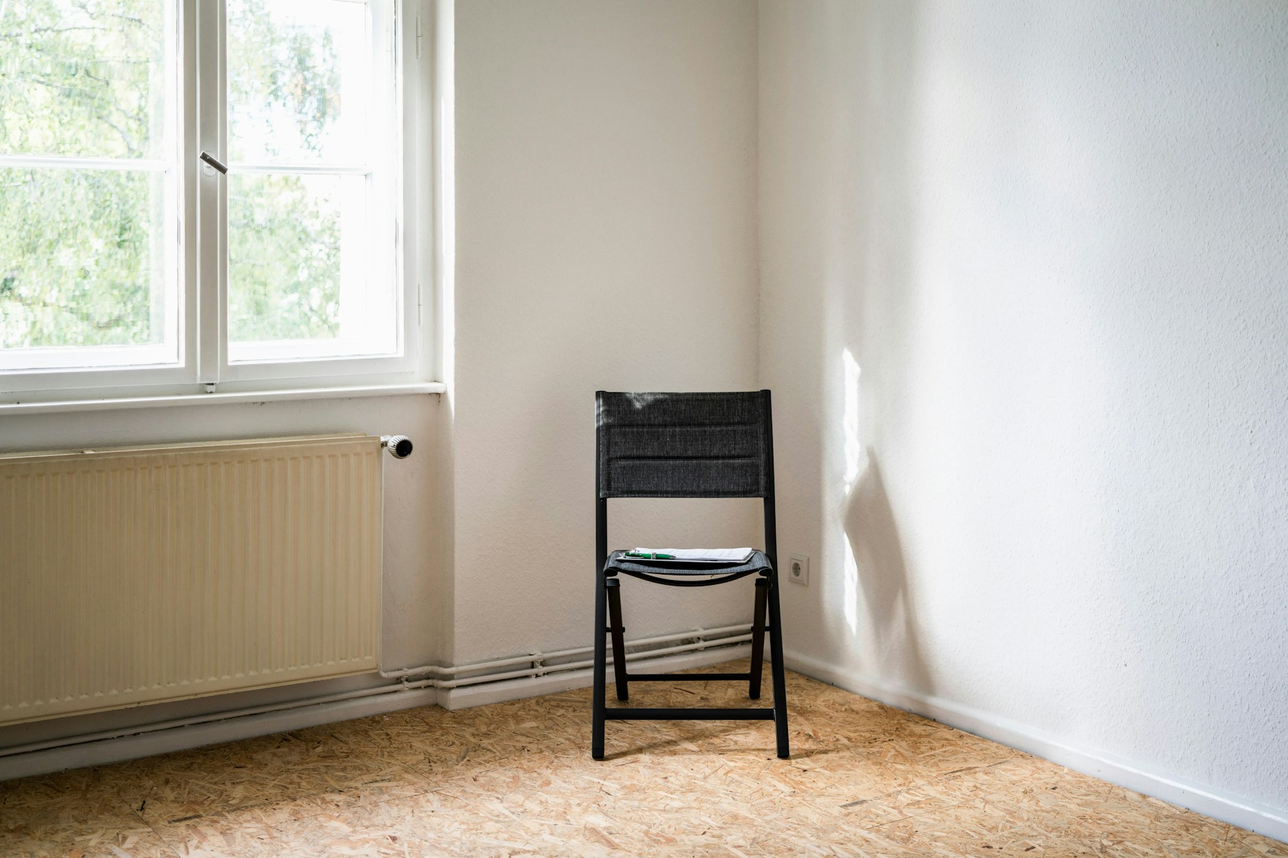 In der Lankwitzer Wohnung.