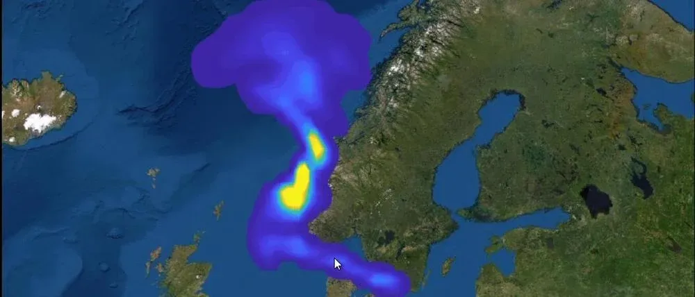 Image - Gigantische Methanwolke über der Ostsee: SO vergiften die riesigen Lecks in den Nord-Stream-Pipelines das Klima!