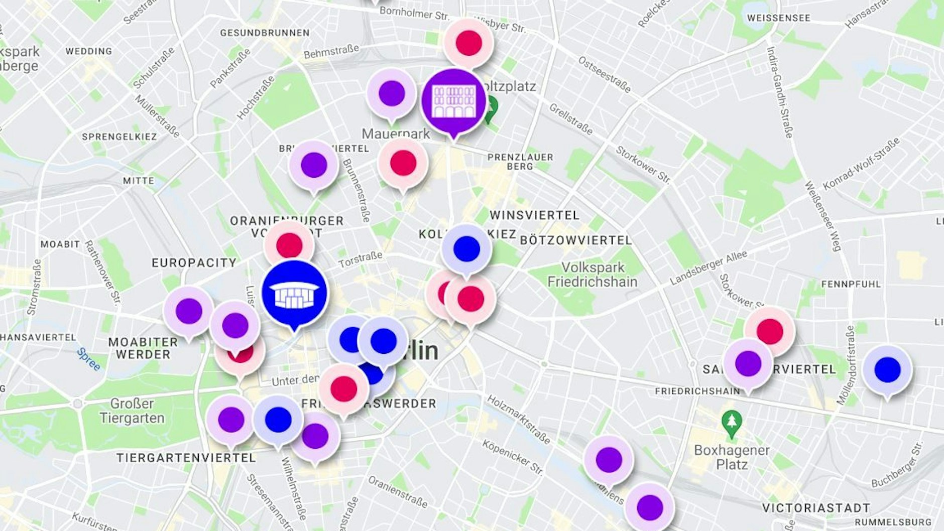 30 „Orte der Einheit“ führen mit einem digitalen Audio-Walk durch die Stadt.