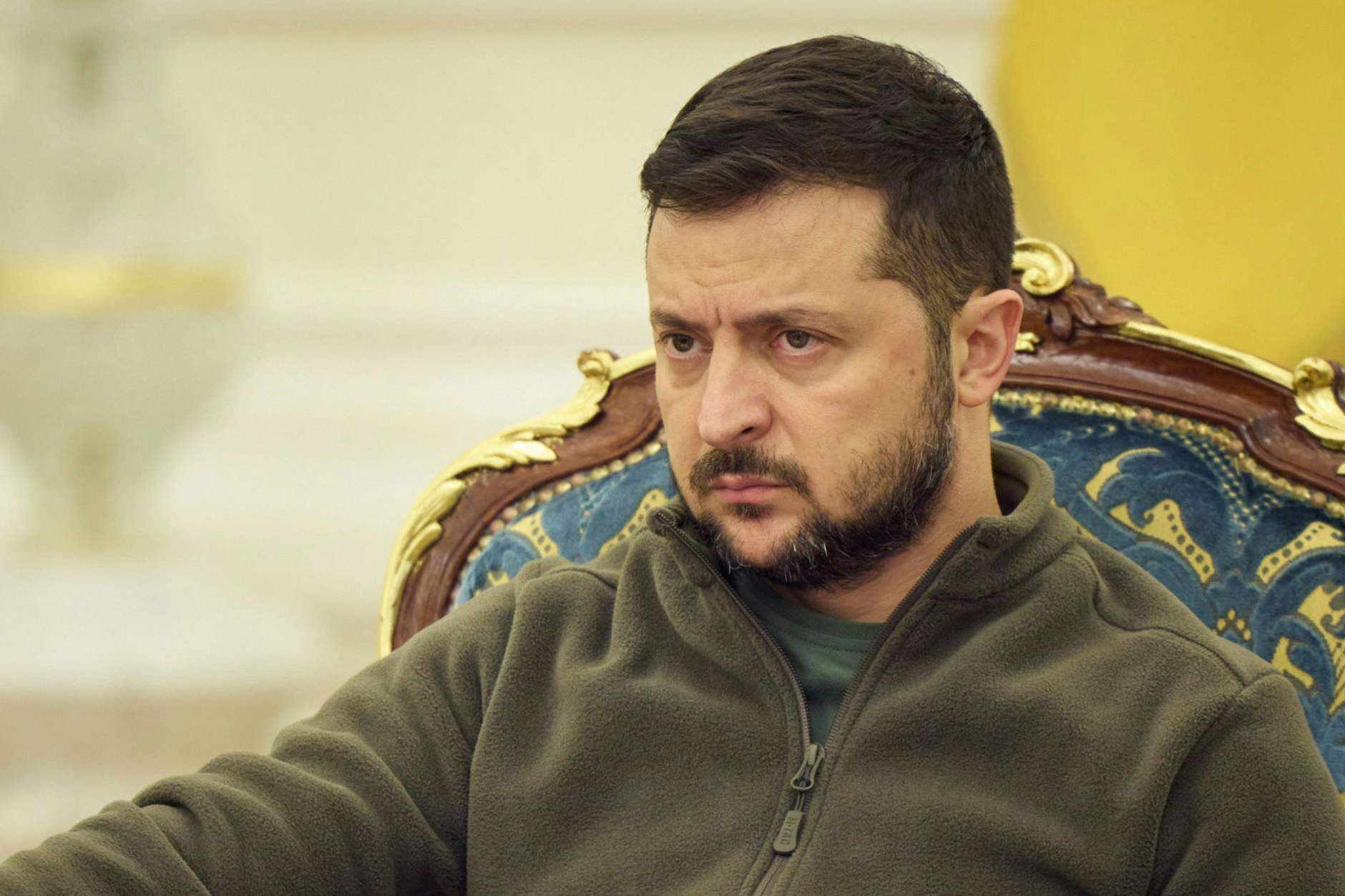 Wolodymyr Selenskyj, Präsident der Ukraine, prophezeite Russland „Niederlage, Schande und Verurteilung“.