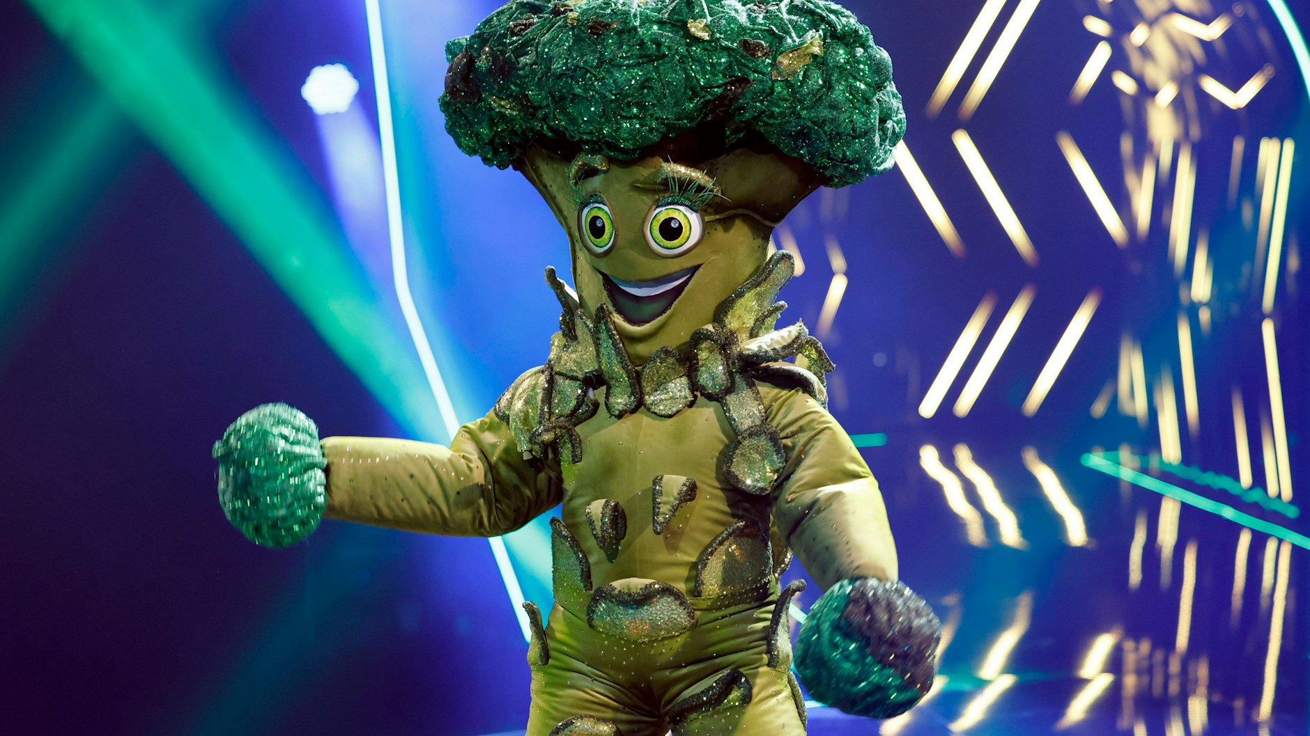 Der Brokkoli wurde zuerst enttarnt.