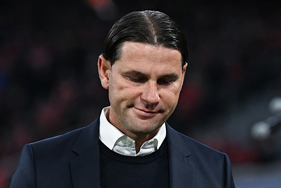 Steht bei Bayer Leverkusen enorm unter Druck: Trainer Gerardo Seoane.   - Nutzung nur nach schriftlicher Vereinbarung mit der dpa