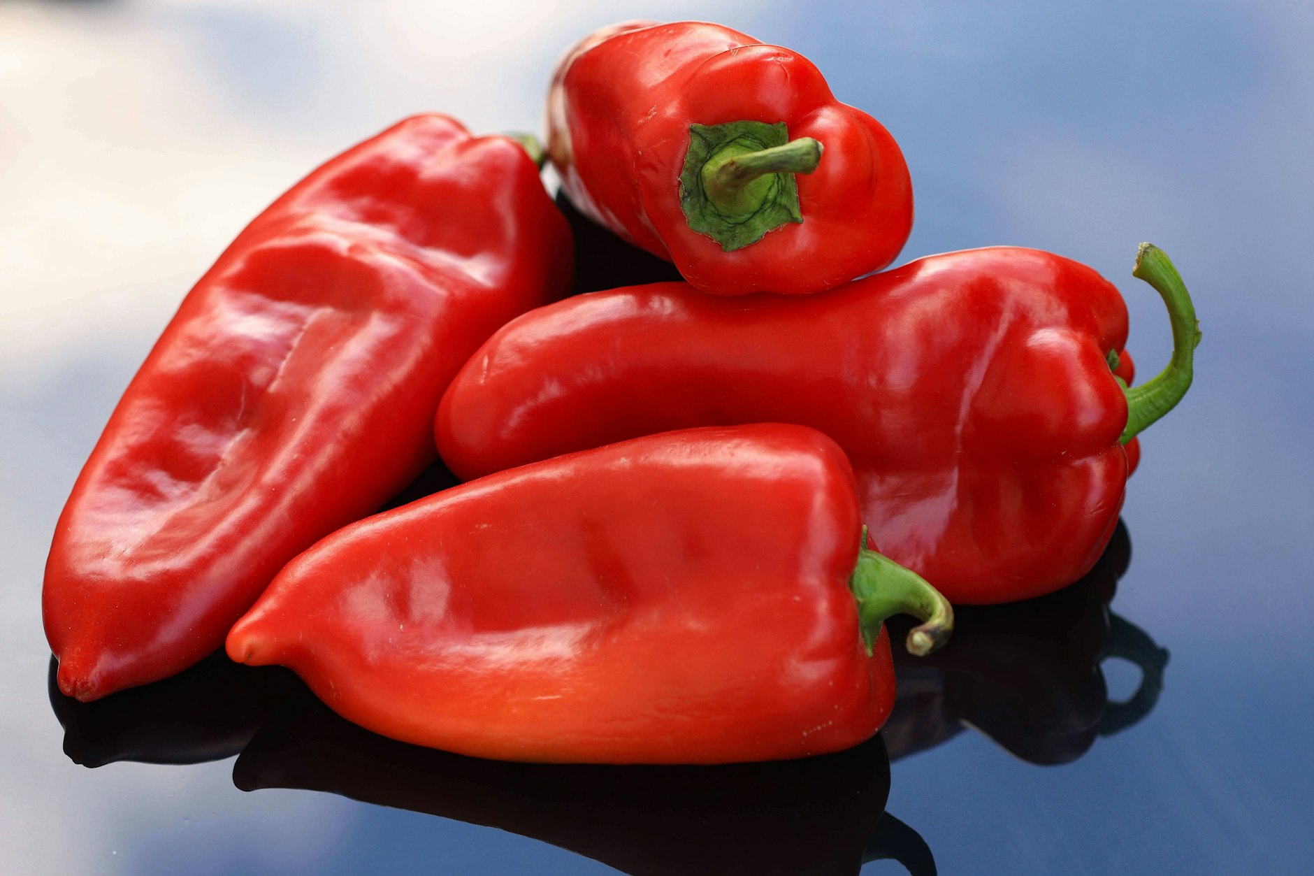 Oma bevorzugte die roten Paprikaschoten: Die haben am meisten Aroma.