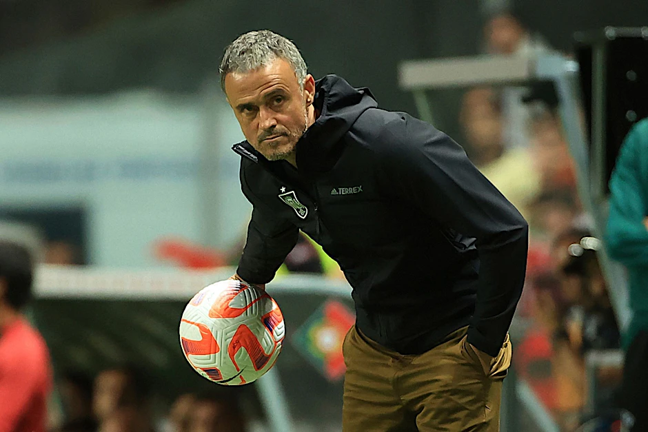 Spaniens Cheftrainer Luis Enrique trifft im Finalturnier der Nations League auf Kroatien, Italien und die Niederlande.  