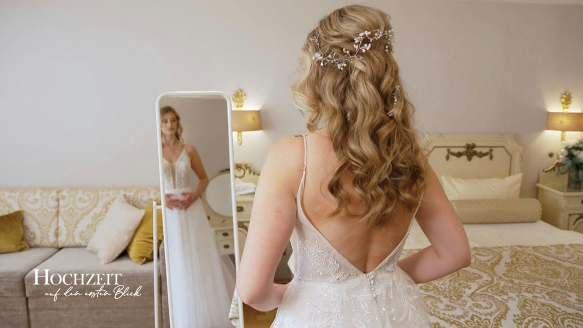 Jaqueline will ihren "Hochzeit auf den ersten Blick"-Bräutigam mit dem ersten Anblick von den Socken hauen.