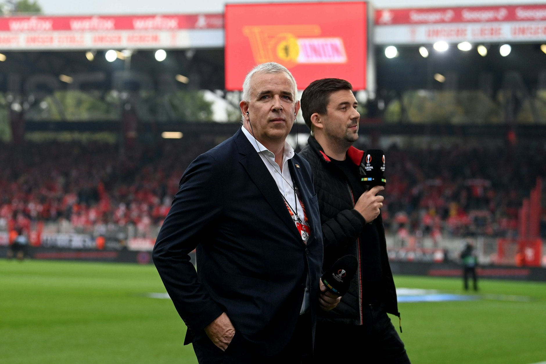 Dirk Zingler (58), Präsident des 1. FC Union, verteilt zum Tag der Deutschen Einheit eine Spitze gegen RB Leipzig.