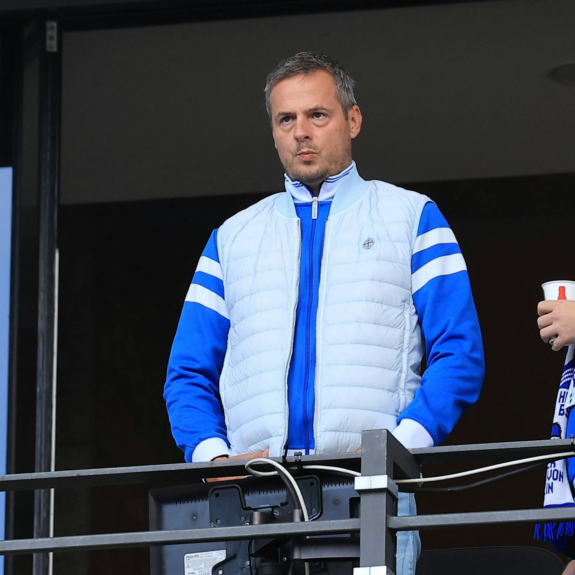 Herthas Präsident Kay Bernstein hat eine schwere Woche vor sich, um das Problem Windhorst zu lösen.