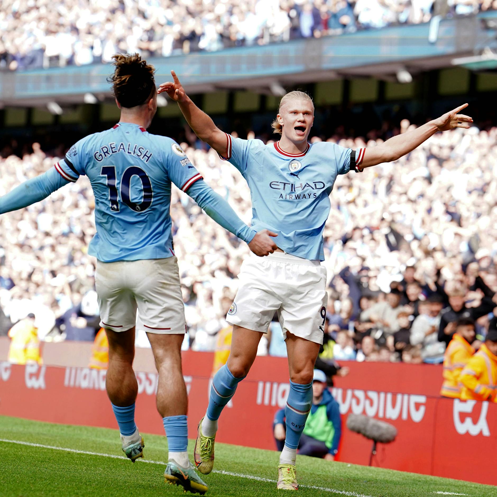 Selbst City-Coach Guardiola staunt: Haaland lüftet Hattrick-Rezept – so schießt er IMMER drei Tore