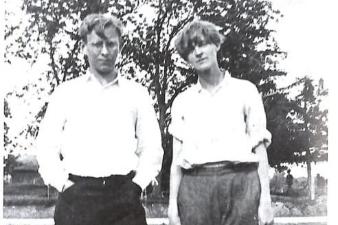 Arvid und Mildred Harnack 1926 in Colorado, USA.