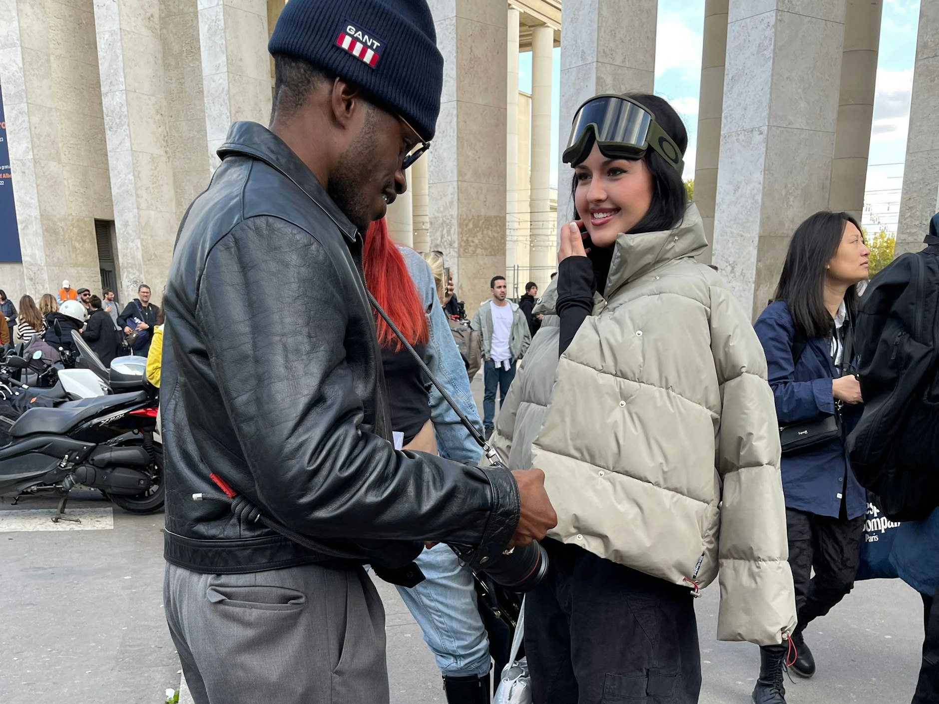 Fotos, Fotos, Fotos … und ein Ski-Look.