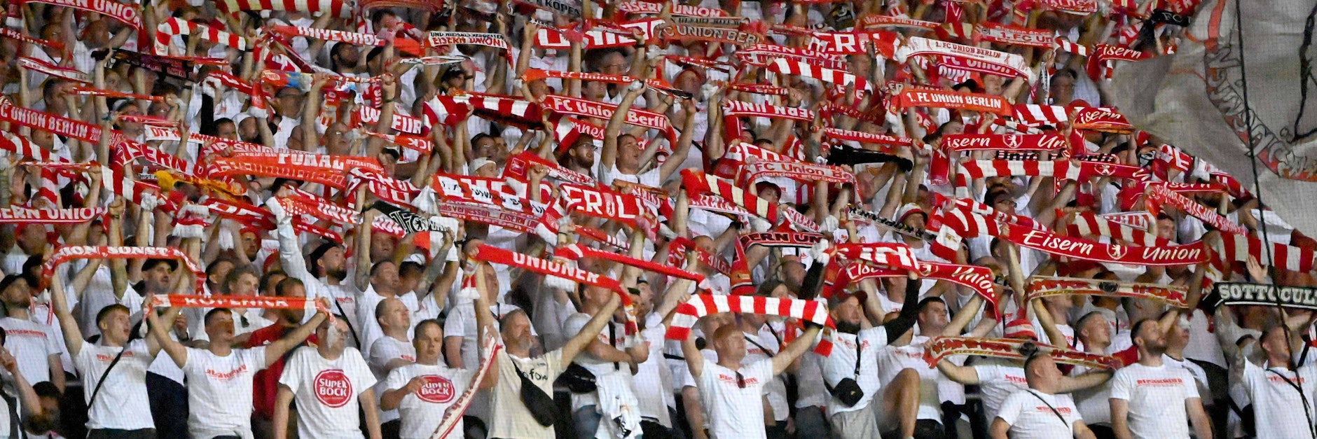 Tausende Fans des 1. FC Union reisten nach Braga und werden auch beim zweiten Auswärtsspiel im schwedischen Malmö dabei sein.&nbsp;